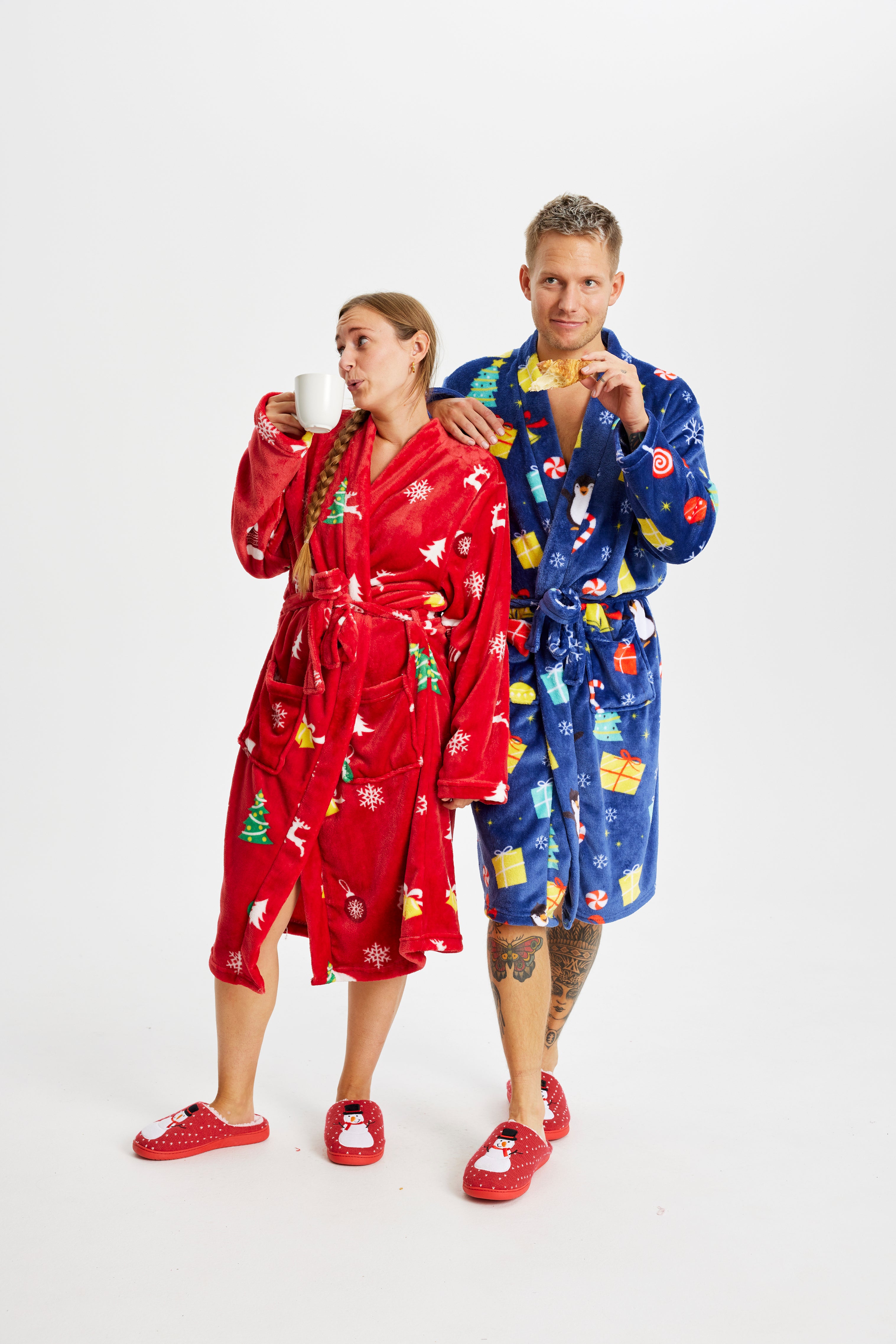 Bathrobe - Navy